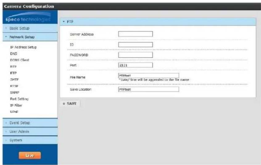 Speco Technologies O3FB68 - FTP - 1