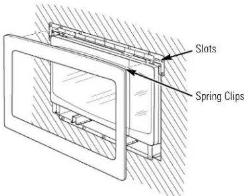 GE JX2127CH - INSTALL THE TRIM FRAME - 1