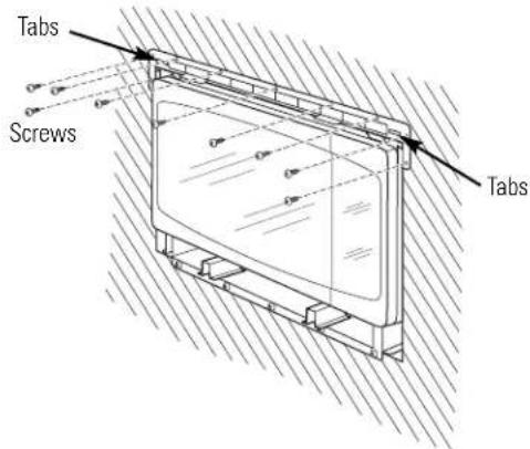GE JX2127CH - INSTALL THE TOP BRACKET - 1