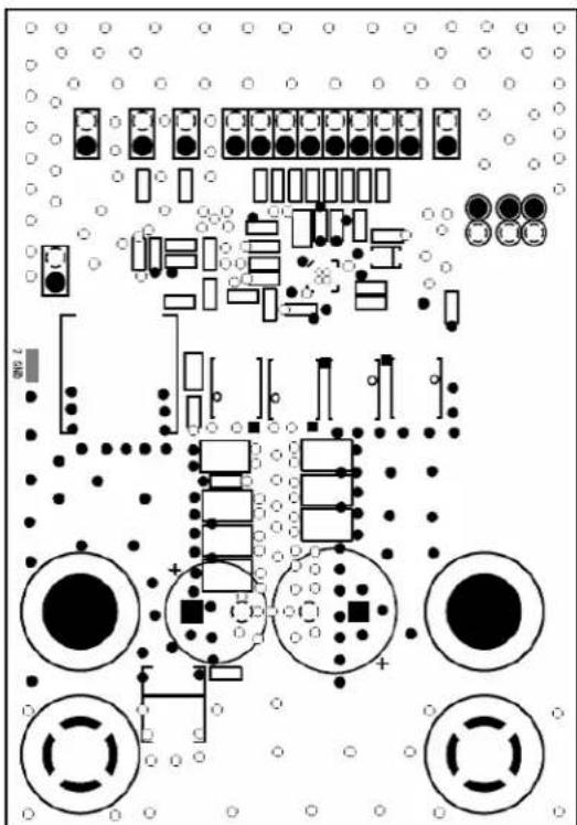 Microchip MIC2125/6 - A.4 BOARD – MID LAYER 1 (GROUND PLANE) - 1