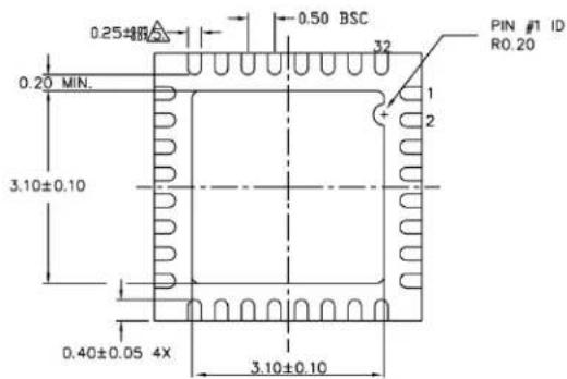 Microchip SY89858U - Package Information - 2