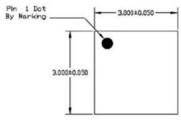 Microchip SY89831U - Package Information ^(18) - 1