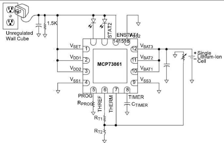 Microchip MCP73861 - APPLICATIONS - 1