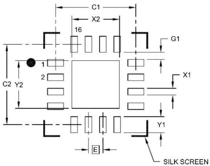 Microchip FastECoax7501 - 16-Lead Plastic Quad Flat, No Lead Package (8E) - 4x4x0.9 mm Body [QFN] - 1