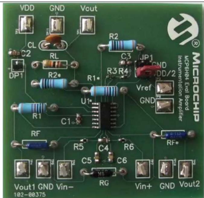 Microchip MCP6H04 - Building the Amplifier - 3