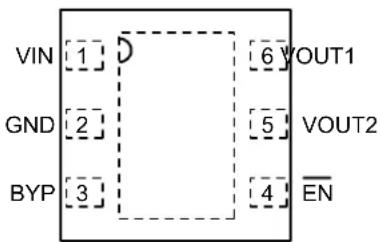 Microchip MIC5322 - Pin Configuration - 1