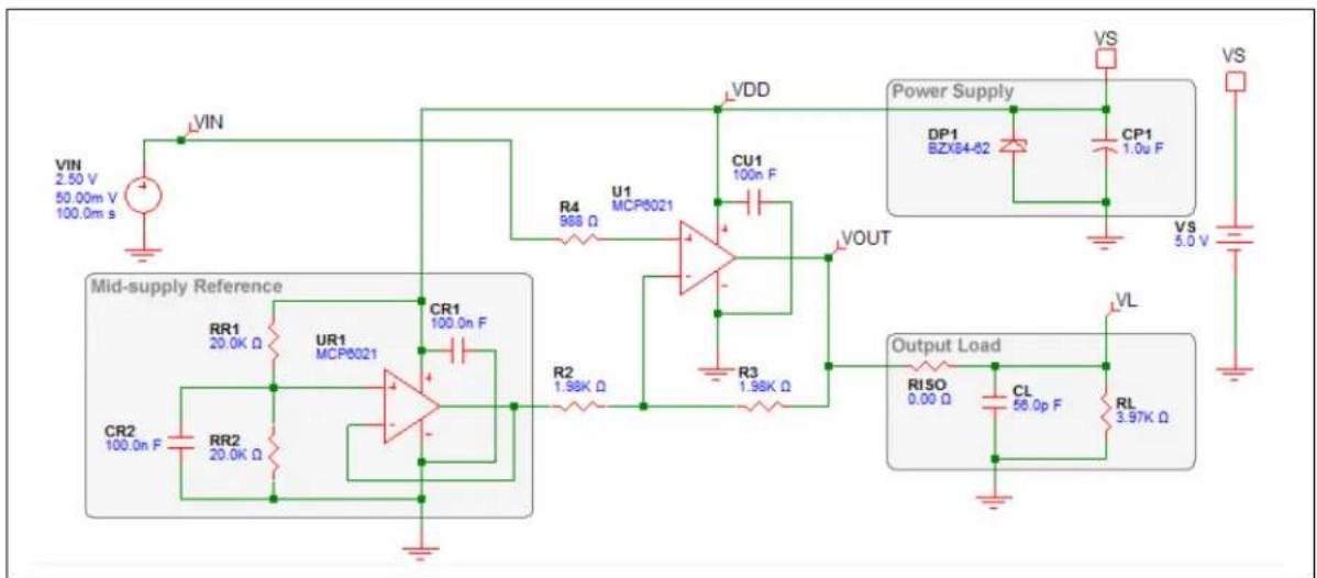 Microchip MCP6XXX - Building the Amplifier - 1