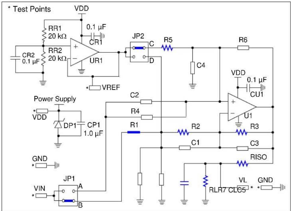 Microchip MCP6XXX - INVERTING AMPLIFIER - 2
