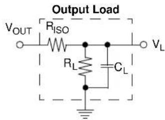 Microchip MCP6XXX - OUTPUT LOAD BLOCK - 1