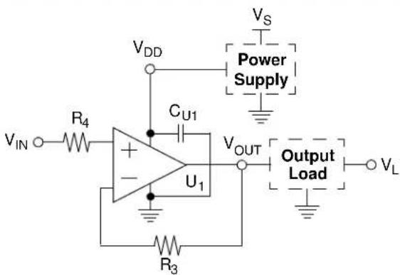 Microchip MCP6XXX - NON-INVERTING AMPLIFIER - 3