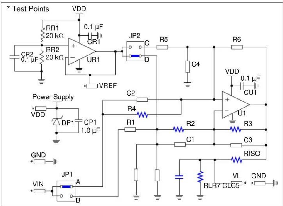 Microchip MCP6XXX - NON-INVERTING AMPLIFIER - 2