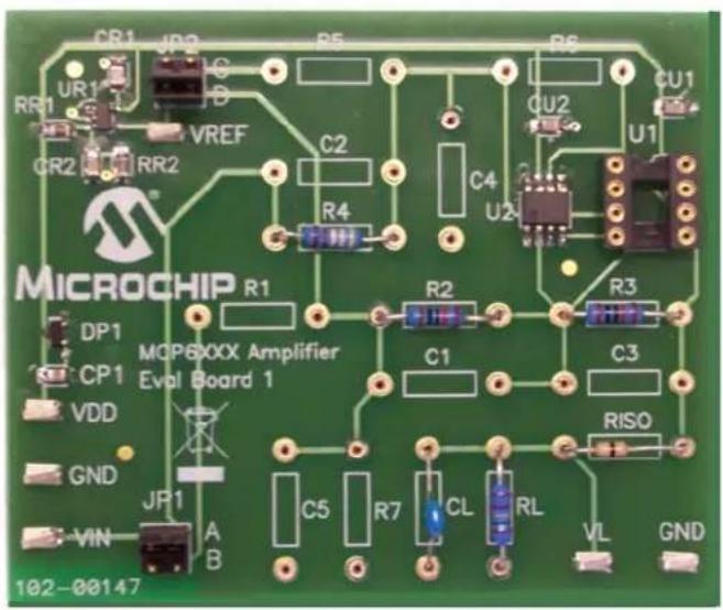 Microchip MCP6XXX - Amplifier Modification: Using 8-Pin SOIC Op Amps - 1
