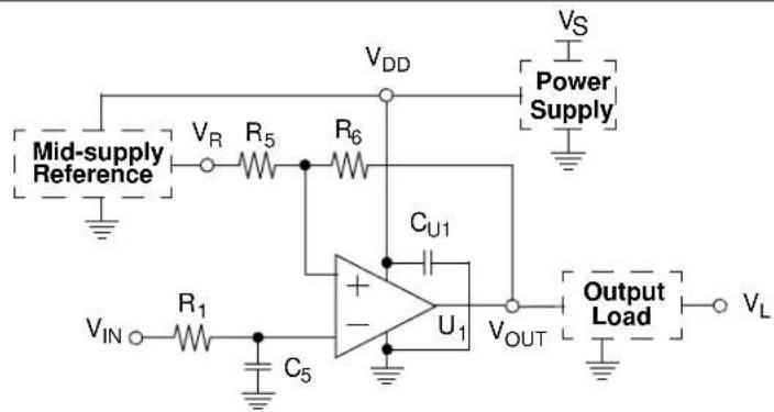 Microchip MCP6XXX - INVERTING COMPARATOR - 1