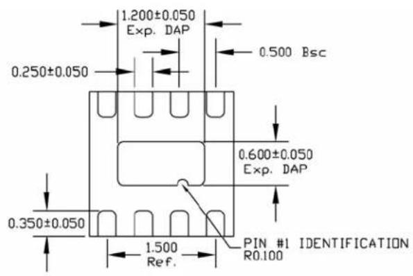 Microchip MIC5385 - Package Information - 2