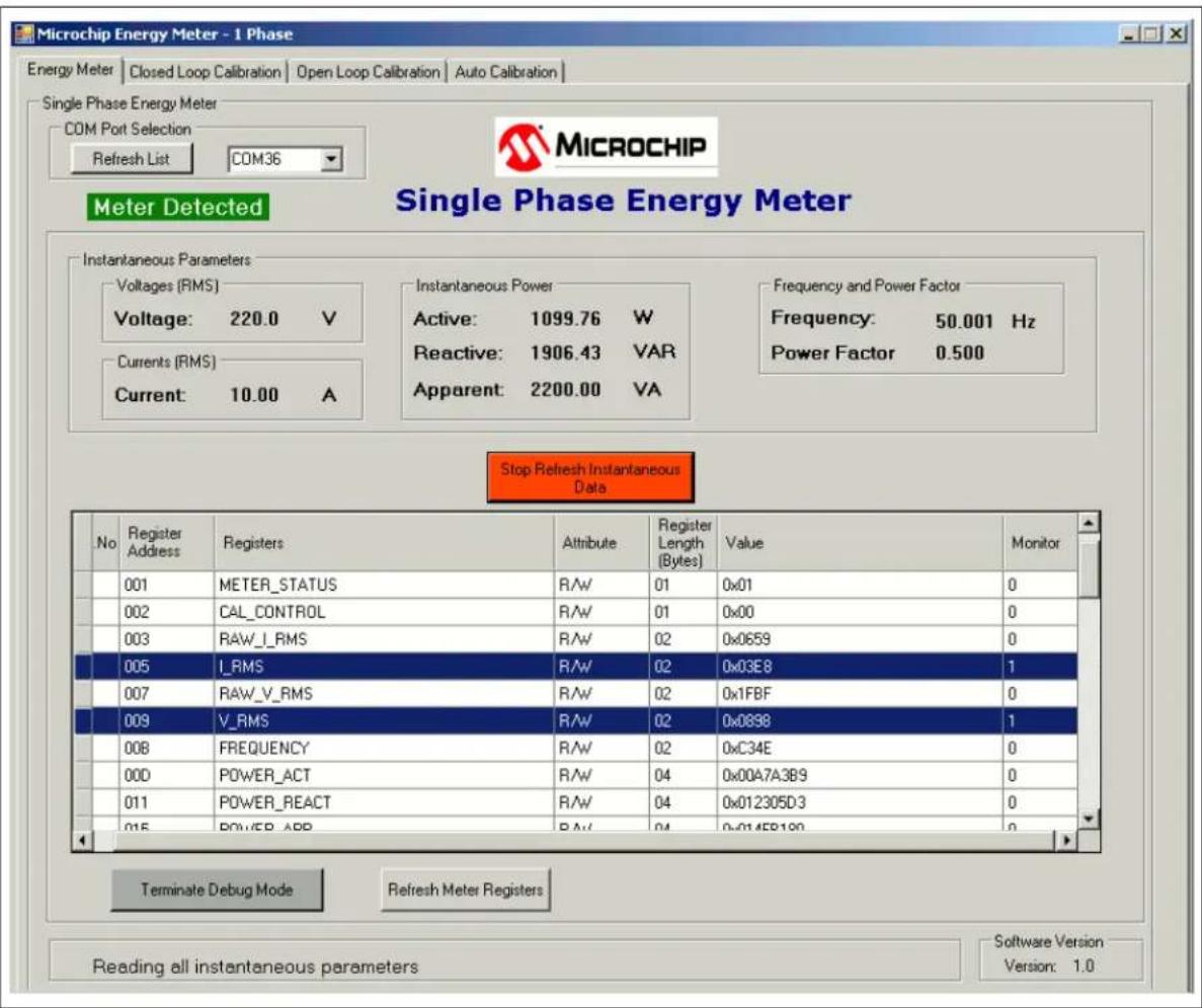 Microchip MCP6L2 - Monitoring Individual Registers - 1