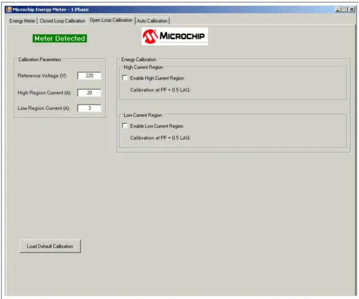 Microchip MCP6L2 - Open Loop Calibration with Energy Meter GUI - 1