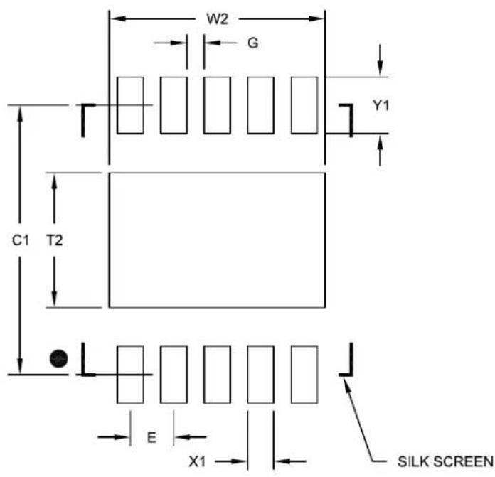 Microchip mcp4652 - 10-Lead Plastic Dual Flat, No Lead Package (MF) - 3x3x0.9mm Body [DFN] - 1