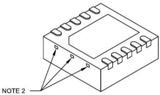 Microchip MCP652 - 10-Lead Plastic Dual Flat, No Lead Package (MF) - 3x3x0.9mm Body [DFN] - 1