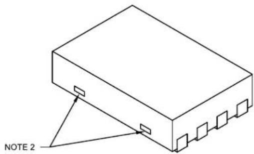 Microchip MCP652 - 8-Lead Plastic Dual Flat, No Lead Package (MN) - 2x3x0.75mm Body [TDFN] - 1