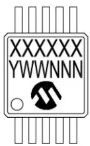 Microchip MCP33121-10 - Package Marking Information - 1