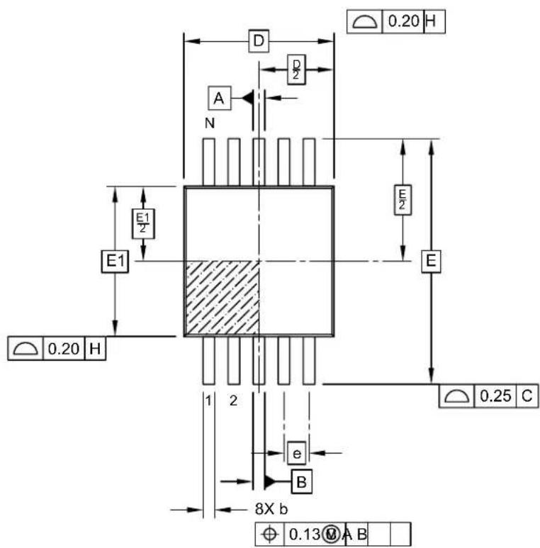 Microchip MCP33121-10 - 10-Lead Plastic Micro Small Outline Package (MS) [MSOP] - 1