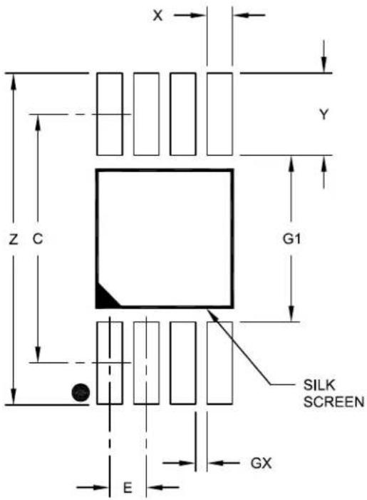 Microchip mcp4632 - 8-Lead Plastic Micro Small Outline Package (MS) [MSOP] - 1