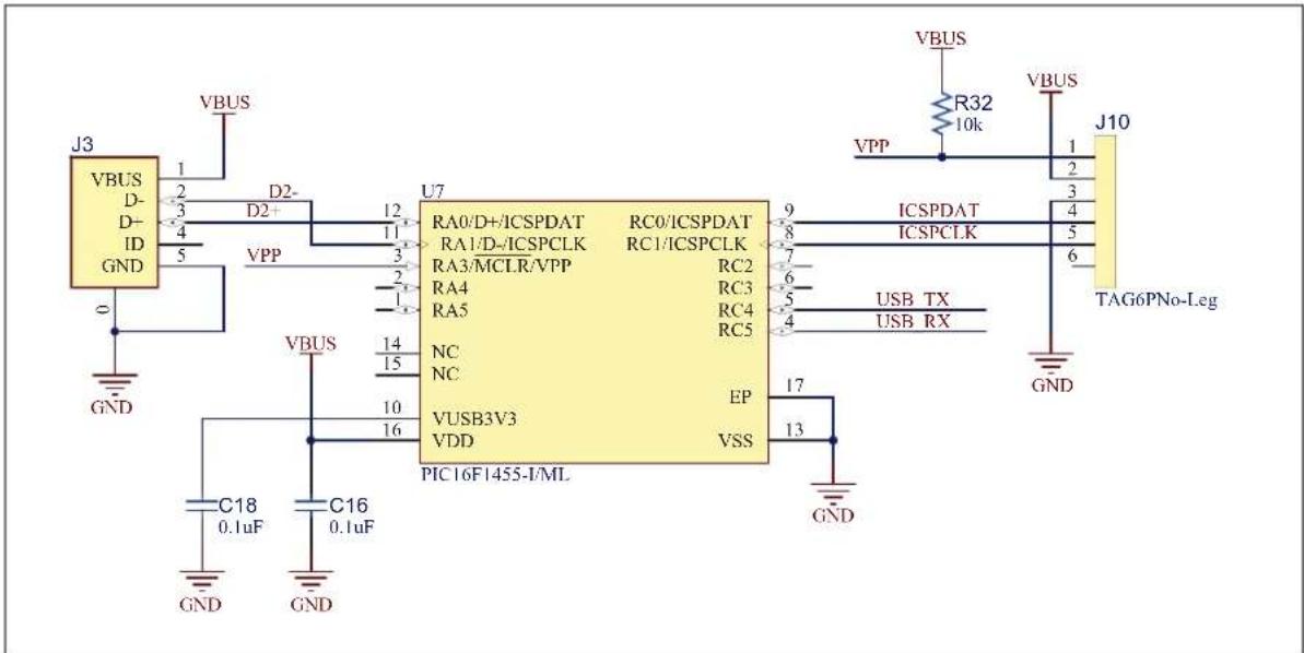 Microchip RN1723 - Appendix A. RN1723 Development Board Schematics - 4