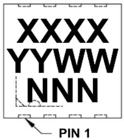 Microchip MCP16362 - Package Marking Information - 1