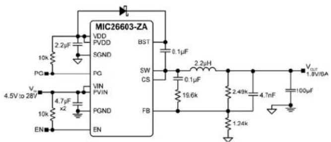 Microchip MIC26603 - Applications - 1