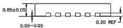 Microchip MIC26603 - Package Information and Recommended Land Pattern ^(17) - 3