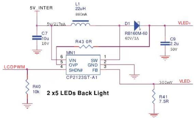 Microchip SAM9N12-SAM9CN11 - Back Light - 1