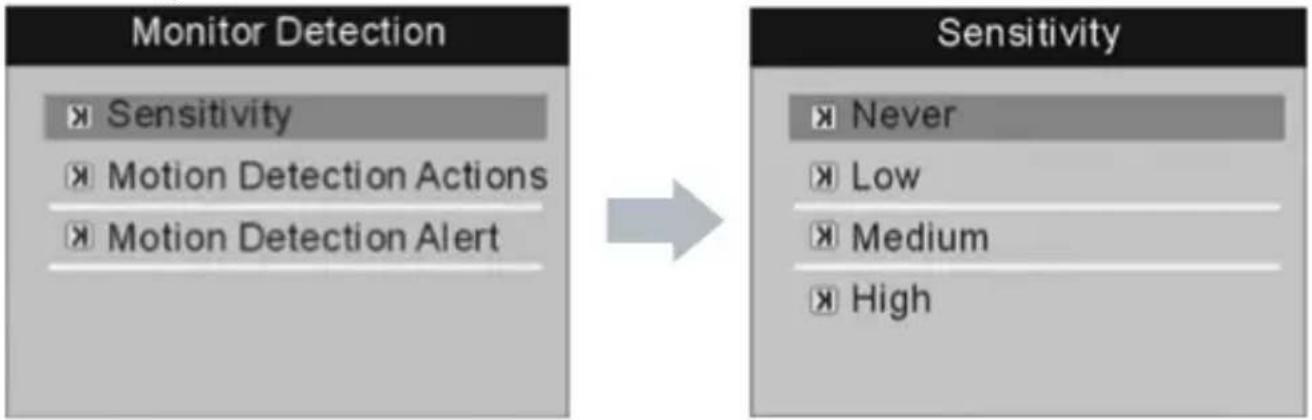 SecurityMan DIGILCDDVR4 - - Sensitivity - 1