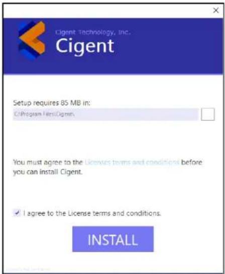 DIGISTOR DIG-SSD2C110008 - Setup and Cigent for Windows Installation - 3