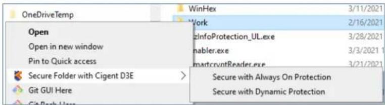DIGISTOR DIG-SSD2C12568 - Show Windows Explorer – Convenience Menu - 1