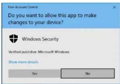 DIGISTOR DIG-SSD2C12568 - Select Yes to allow the action to complete. - 1