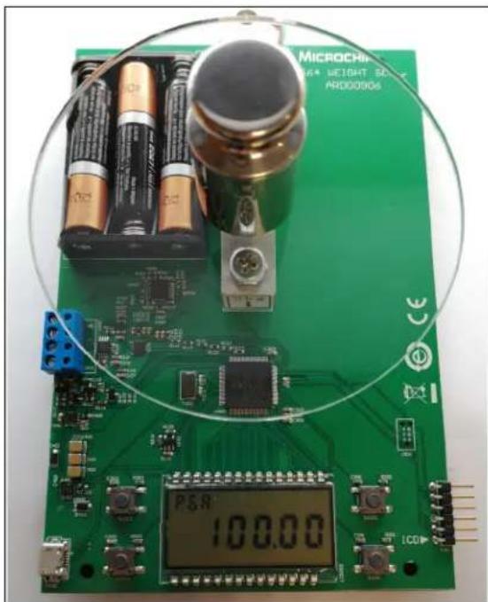 Microchip MCP3462R - WEIGHT SCALE SYSTEM DIAGRAM - 1