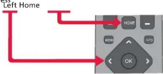 SHARP 55EL7KA - Pairing the remote - 1