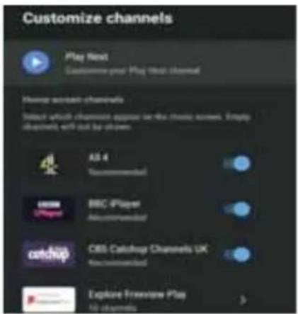 SHARP 55EL7KA - Customise Channels - 2
