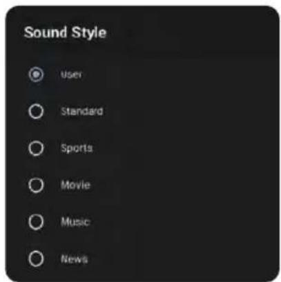 SHARP 65EQ4KA - Sound Style - 1