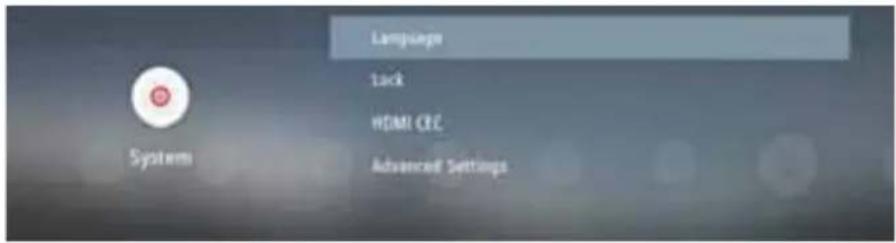 SHARP 50DJ3K - SYSTEM MENU - 1