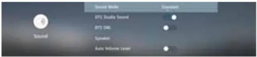 SHARP 50DJ3K - SOUND MENU - 1