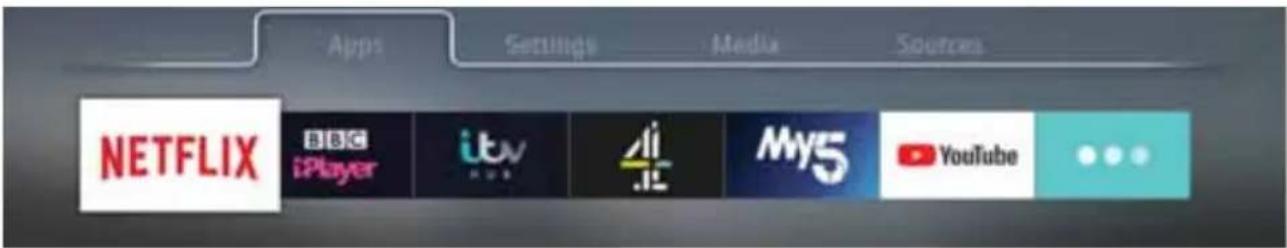 SHARP 42CJ6K - APPLICATIONS MENU - 1