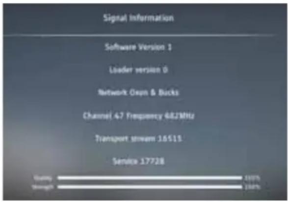 SHARP 42CJ6K - Signal Information - 1