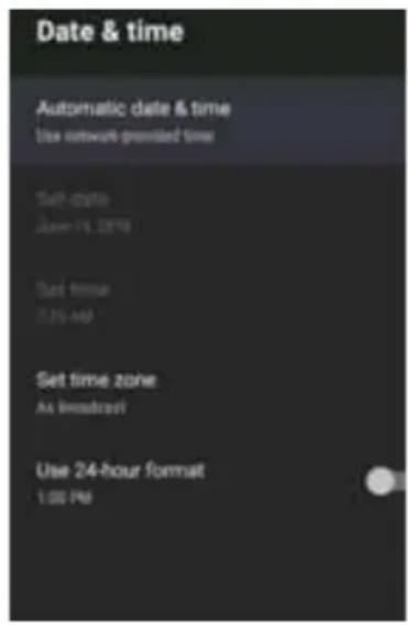 SHARP 40BI5KA - Date & Time - 1