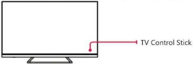 SHARP 43EH7K - TV Control Stick - 1