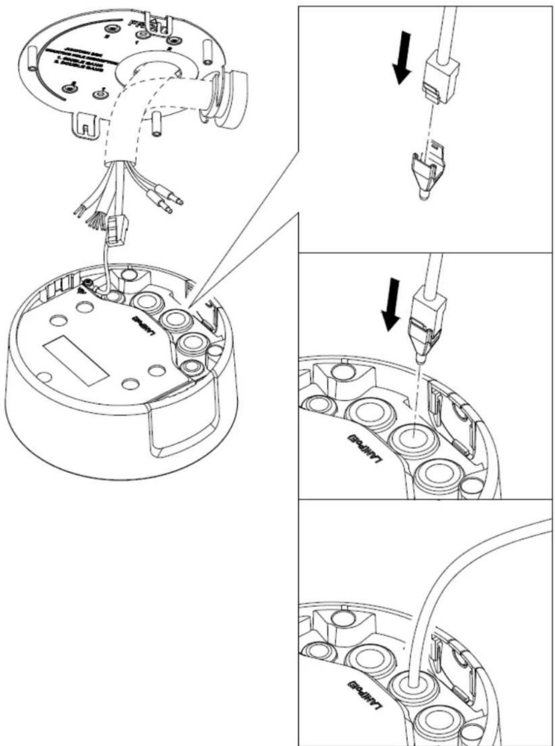 3xLOGIC VX-2M-OD3-RIAH - INSTALLATION – PREPARING CAMERA HOUSING - 4