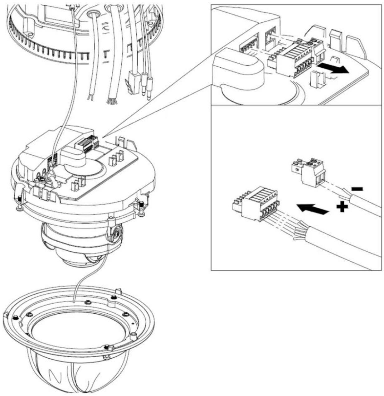 3xLOGIC VX-2M-OD3-RIAH - INSTALLATION – PREPARING CAMERA HOUSING - 11