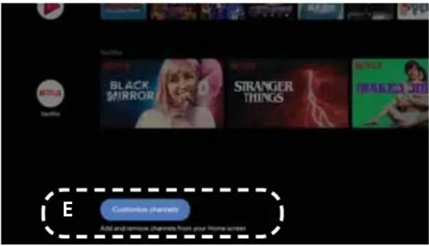 SHARP 65EN6KA - Customise Channels - 1