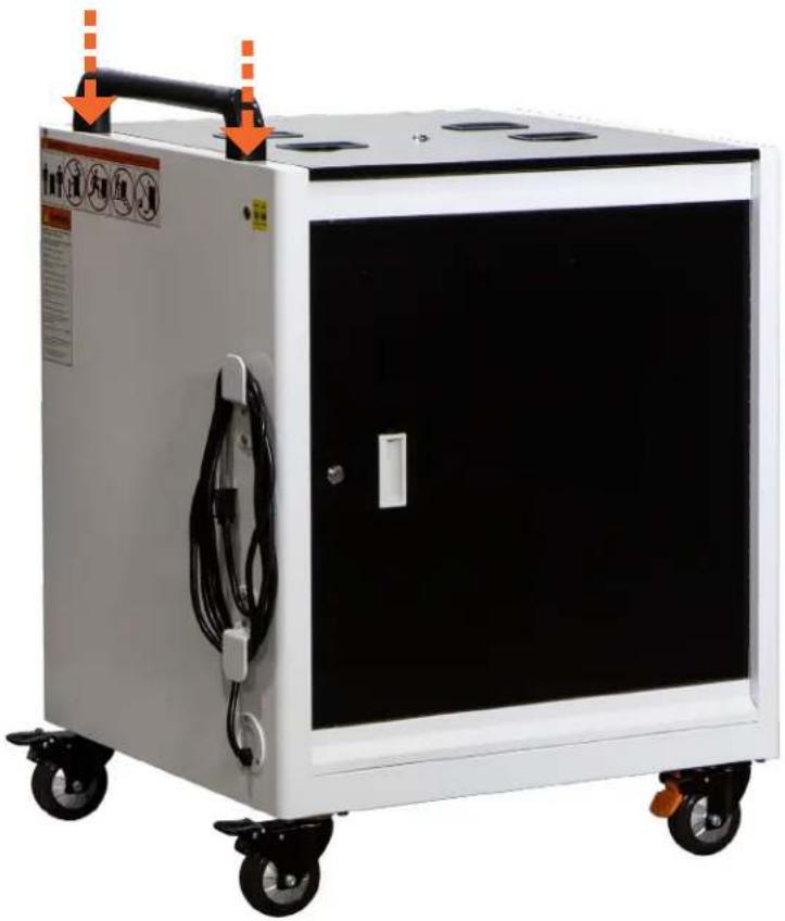 Anywhere Cart AC-GO - WARNING - 2