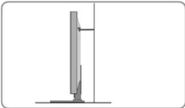 SHARP 42EH6K - Securing the TV to a wall with anti-tip straps - 2